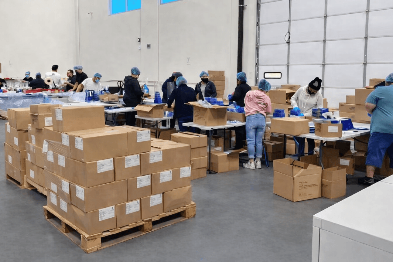 A1 Solution warehouse and operations floor